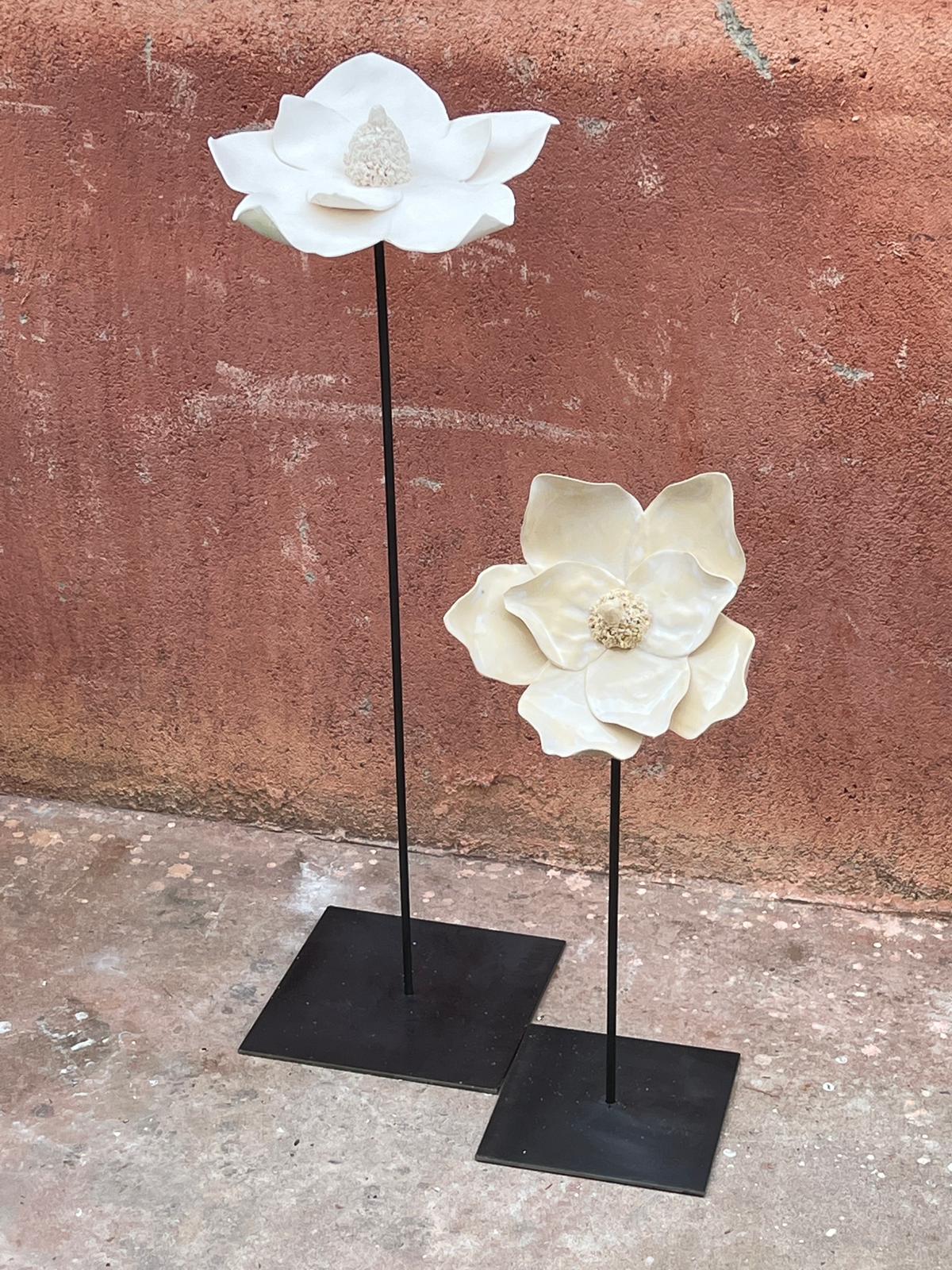 Escultura alta magnolia